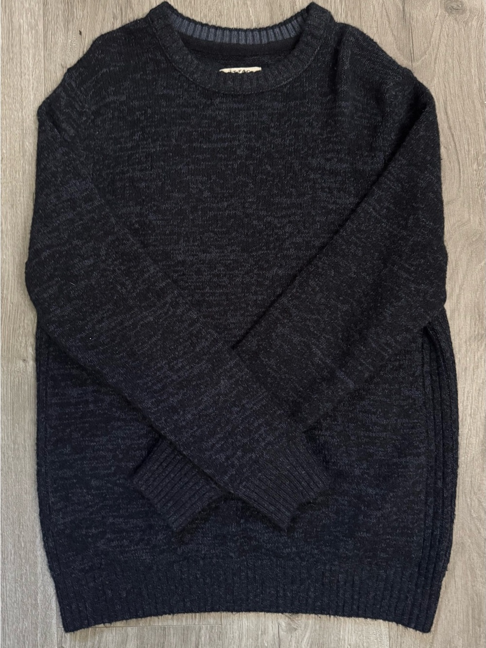 Fat Face Men's Crewneck Sweater - Navy Blue